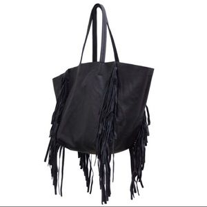 CLEOBELLA LARGE HENDRIX FRINGE TOTE